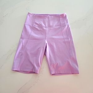 Girlfriend collective lilac bike short